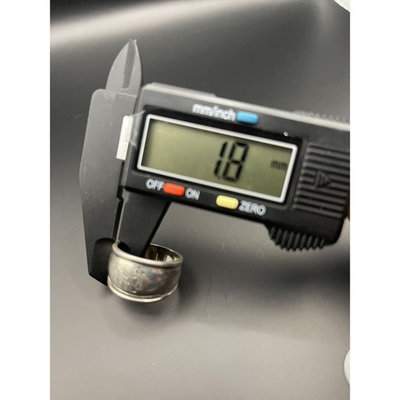 James Avery 925 Sterling Silver Monogram Ring Size 8.75 - Picture 10 of 11